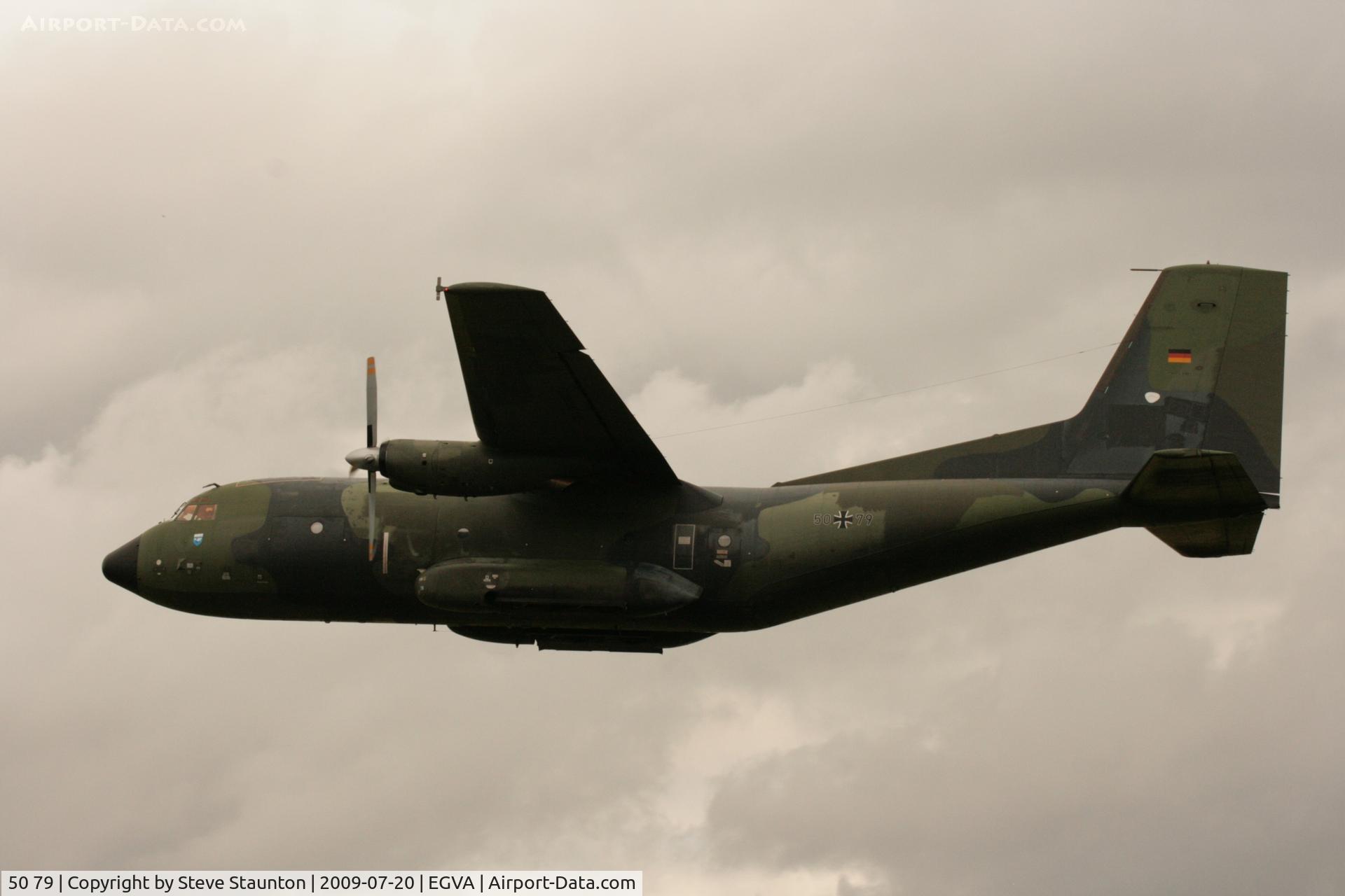 50 79, 1970 Transall C-160D C/N D116, Taken at the Royal International Air Tattoo 2009