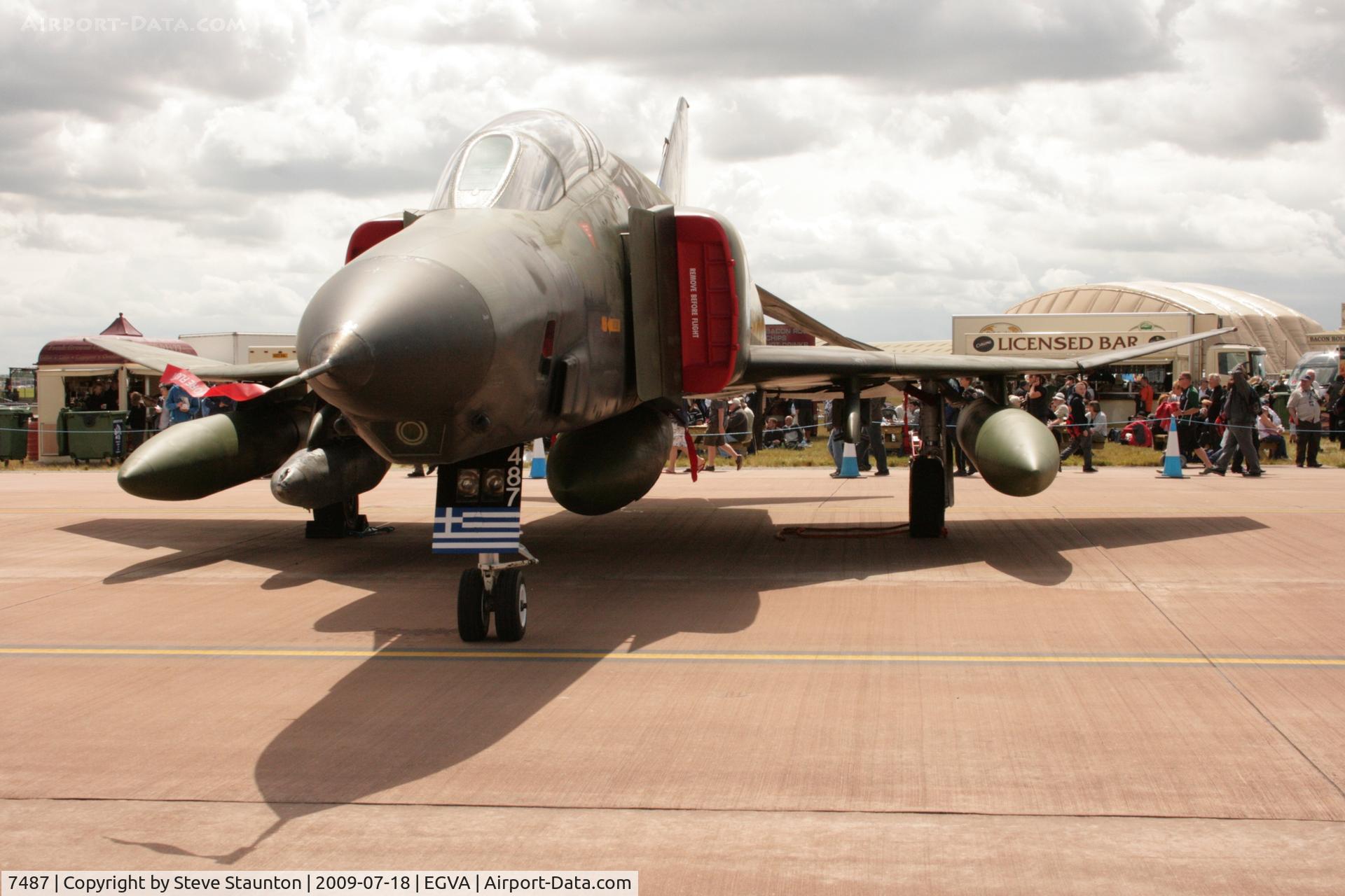 7487, McDonnell Douglas RF-4E Phantom II C/N 4101, Taken at the Royal International Air Tattoo 2009