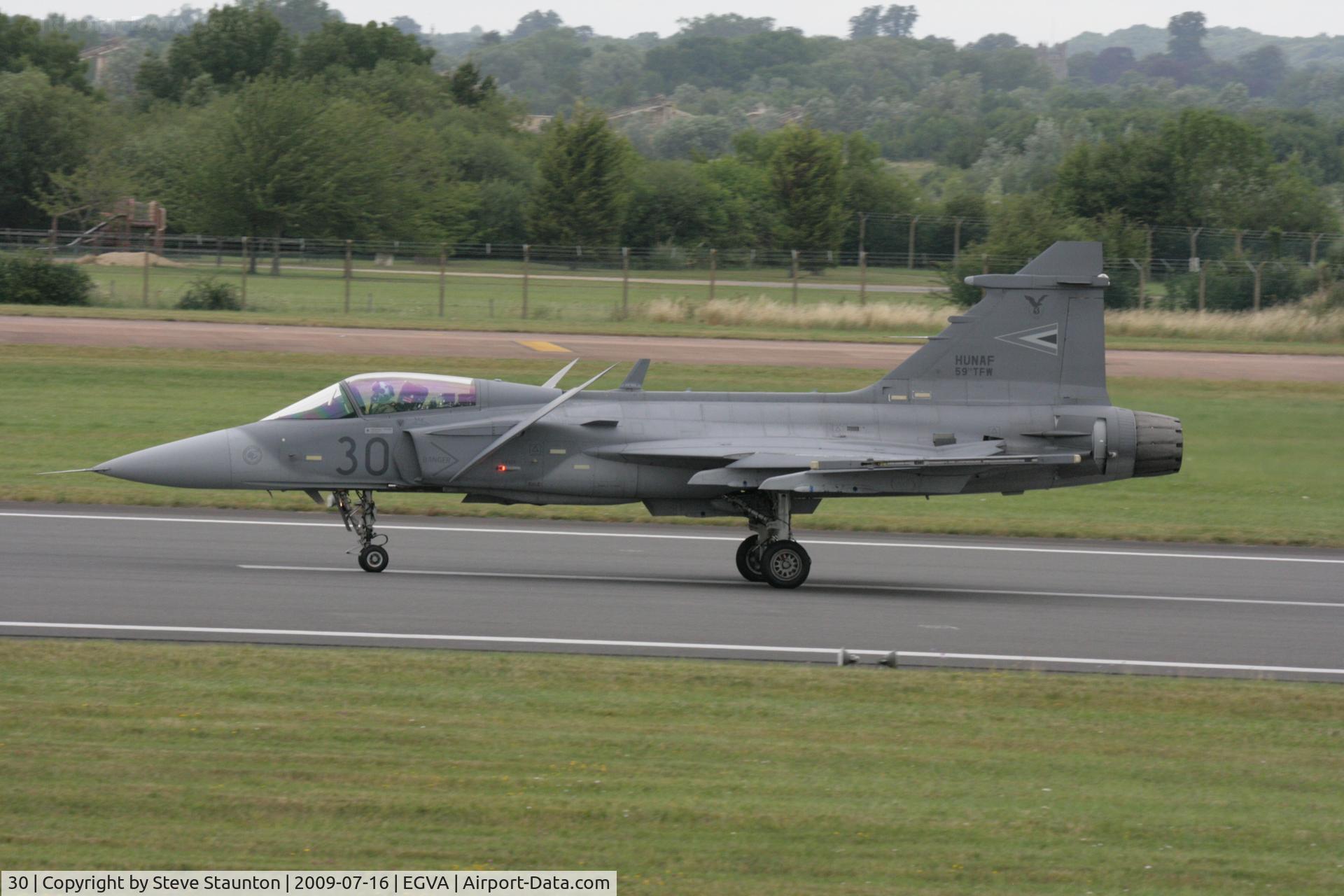 30, 2006 Saab JAS-39C Gripen C/N 39301, Taken at the Royal International Air Tattoo 2009