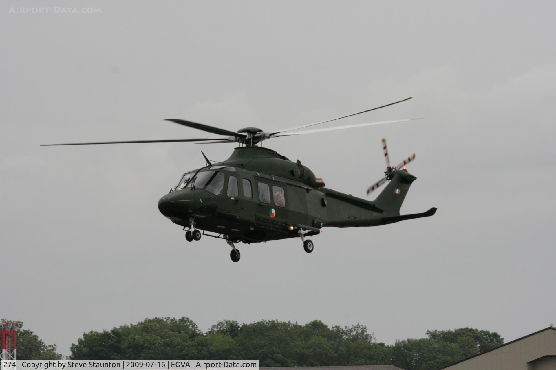 274, Agusta AB-139 C/N 31048, Taken at the Royal International Air Tattoo 2009