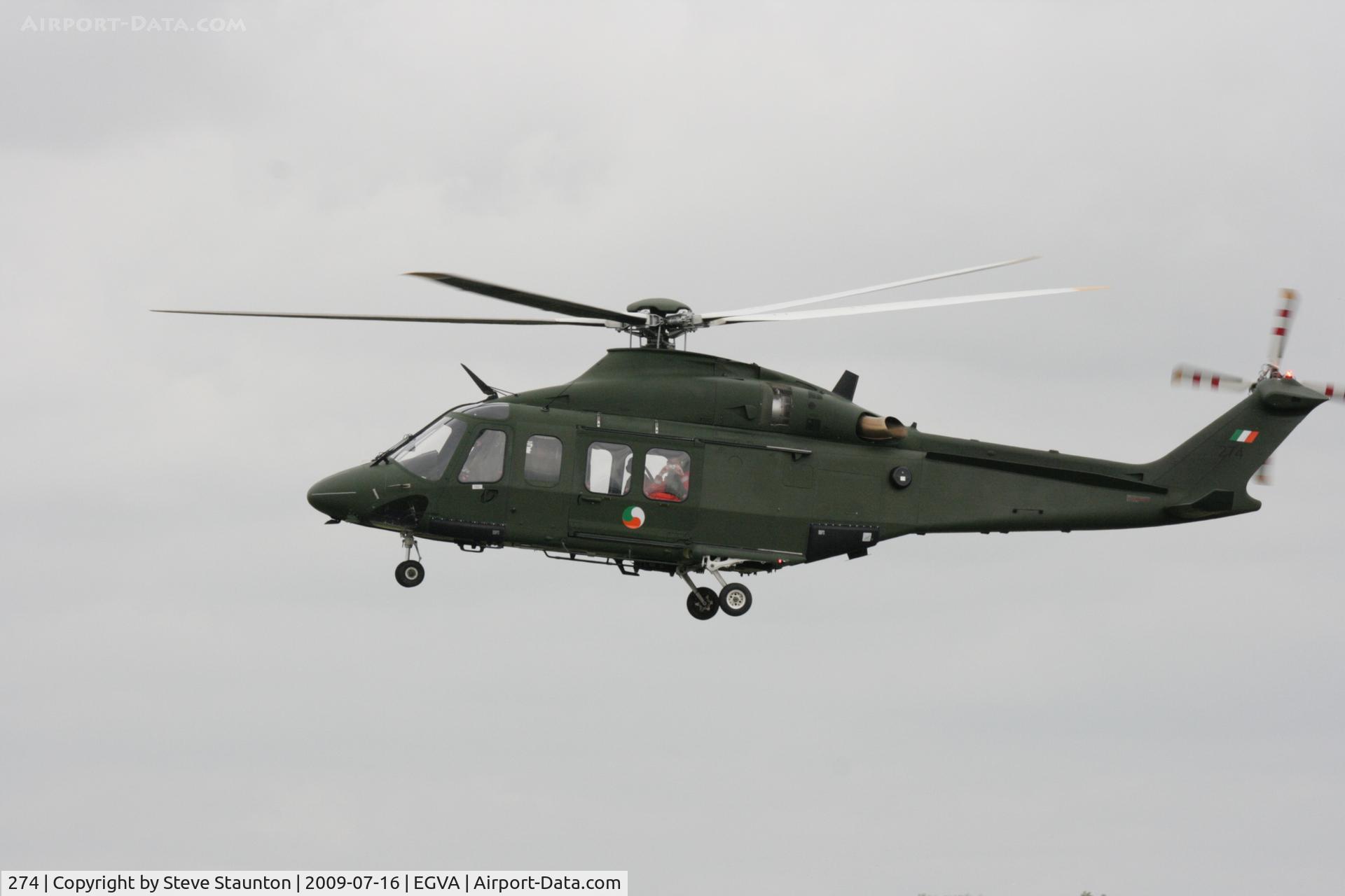 274, Agusta AB-139 C/N 31048, Taken at the Royal International Air Tattoo 2009
