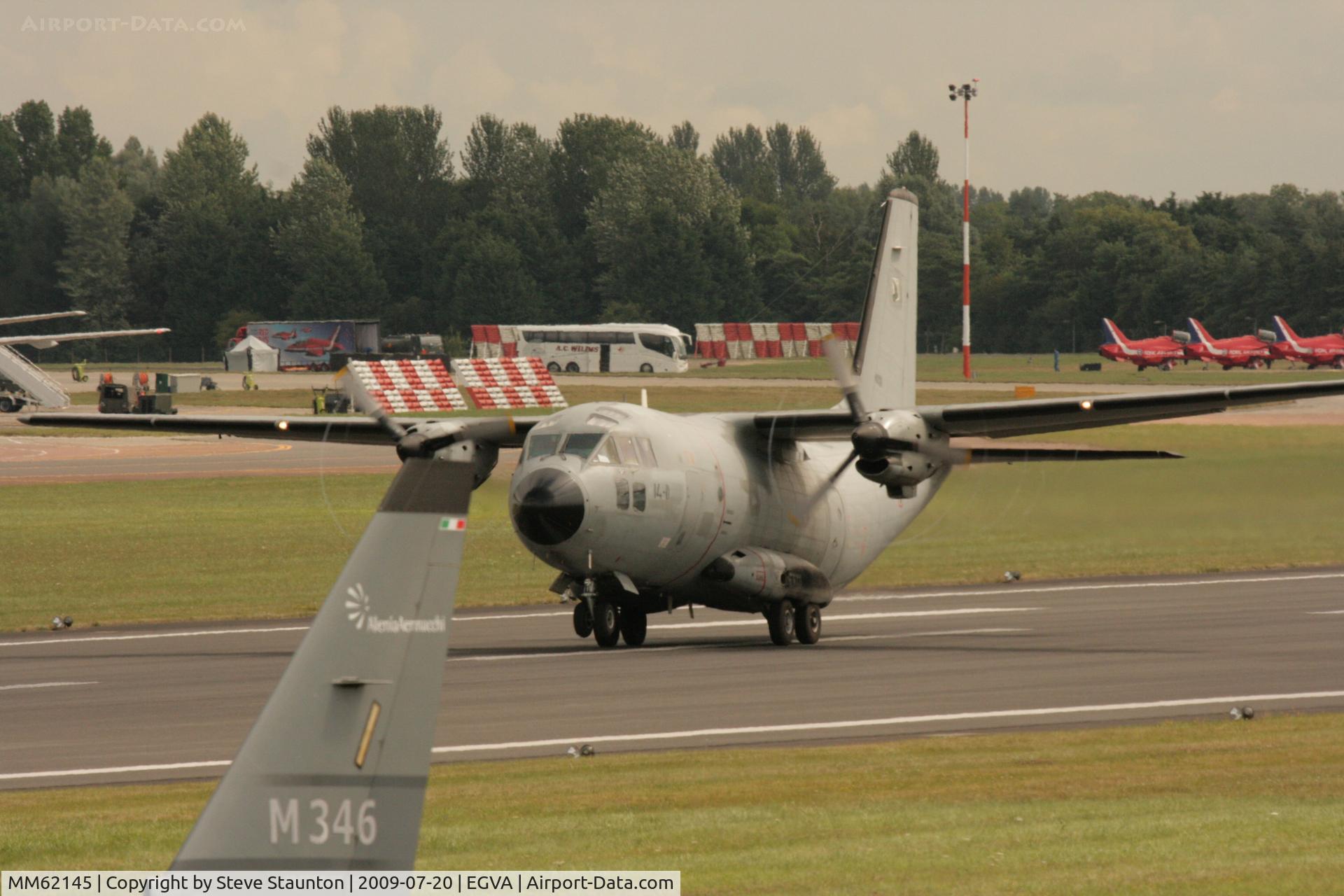 MM62145, Aeritalia G-222TCM C/N 4088, Taken at the Royal International Air Tattoo 2009