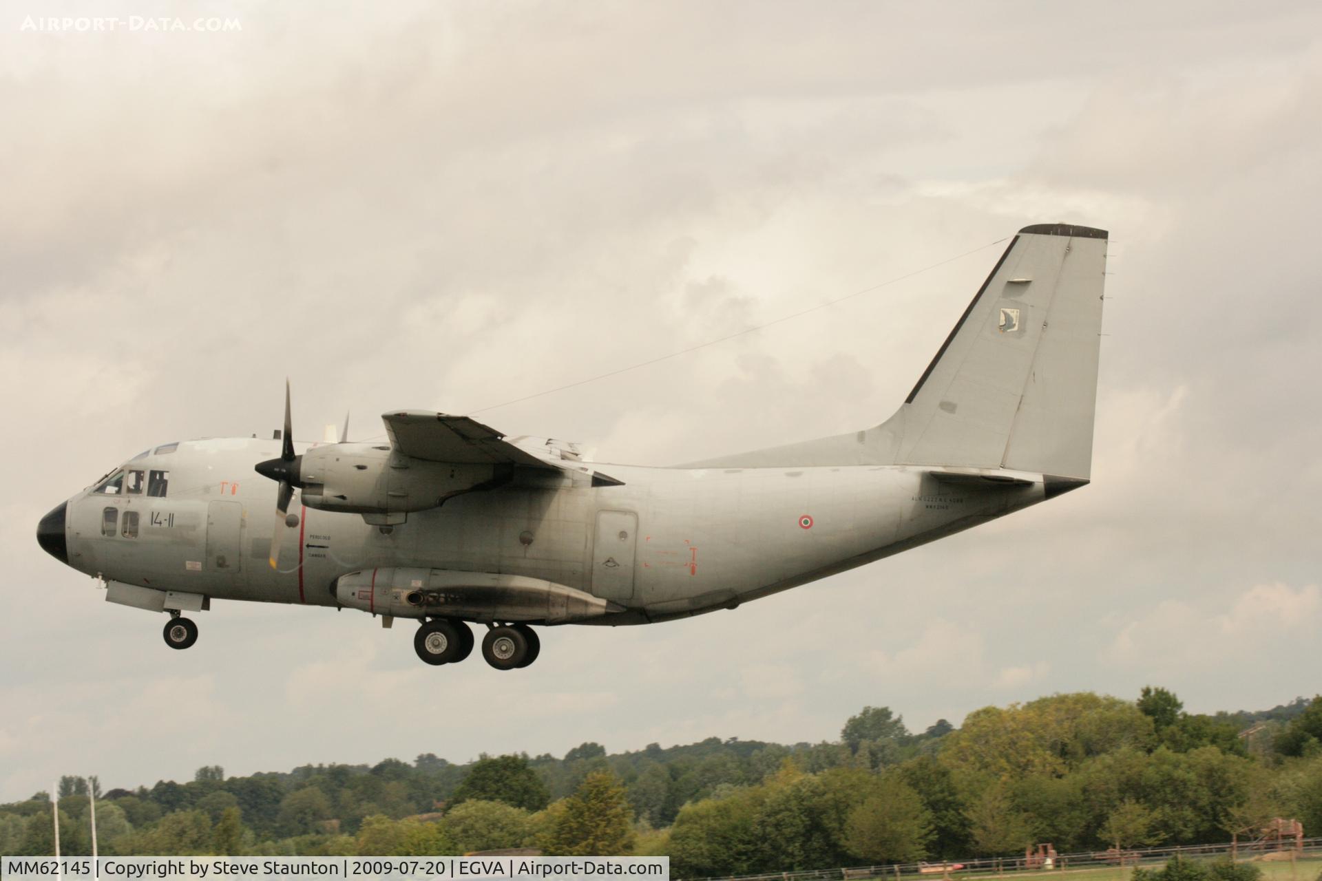 MM62145, Aeritalia G-222TCM C/N 4088, Taken at the Royal International Air Tattoo 2009