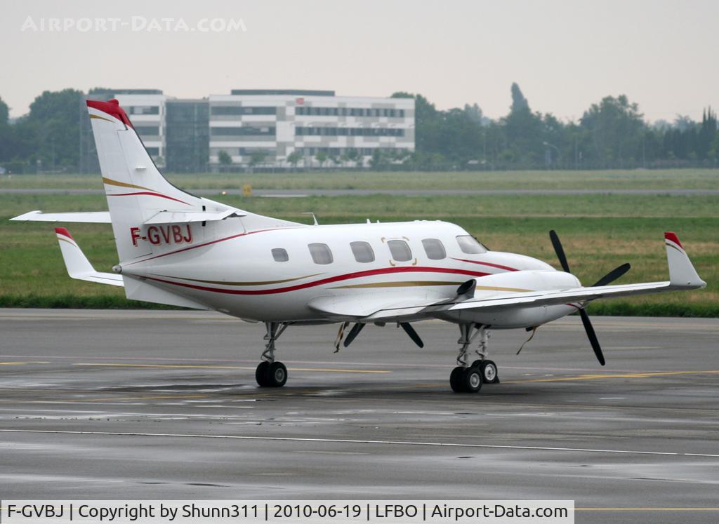 F-GVBJ, 1983 Swearingen SA-227TT Merlin 300 C/N TT-512A, Parked at the General Aviation area...