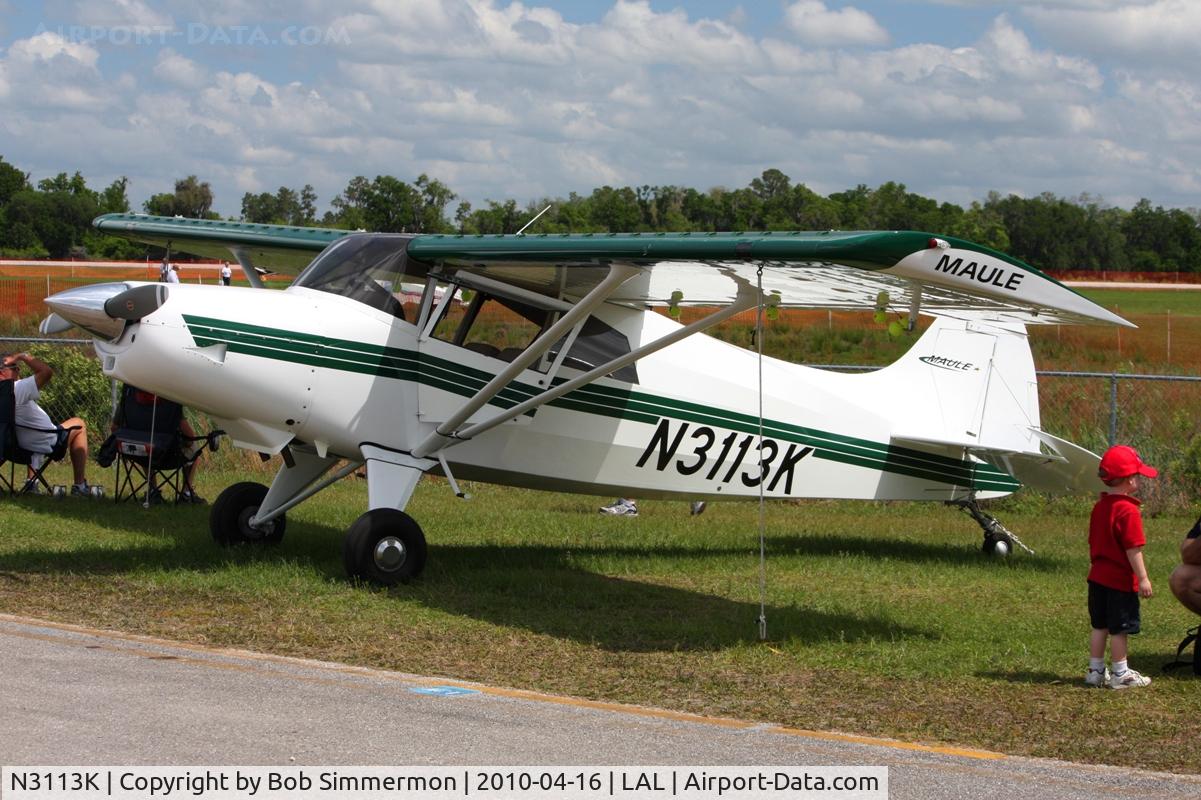 N3113K, 2007 Maule M-4-180V C/N 47012T, Sun N Fun 2010