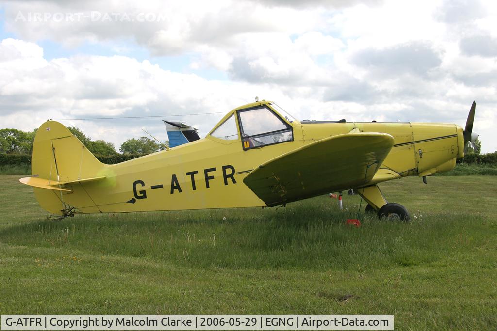 G-ATFR, 1960 Piper PA-25-235 Pawnee C/N 25-135, Piper PA-25 Pawnee at Bagby Airfield in May 2006.