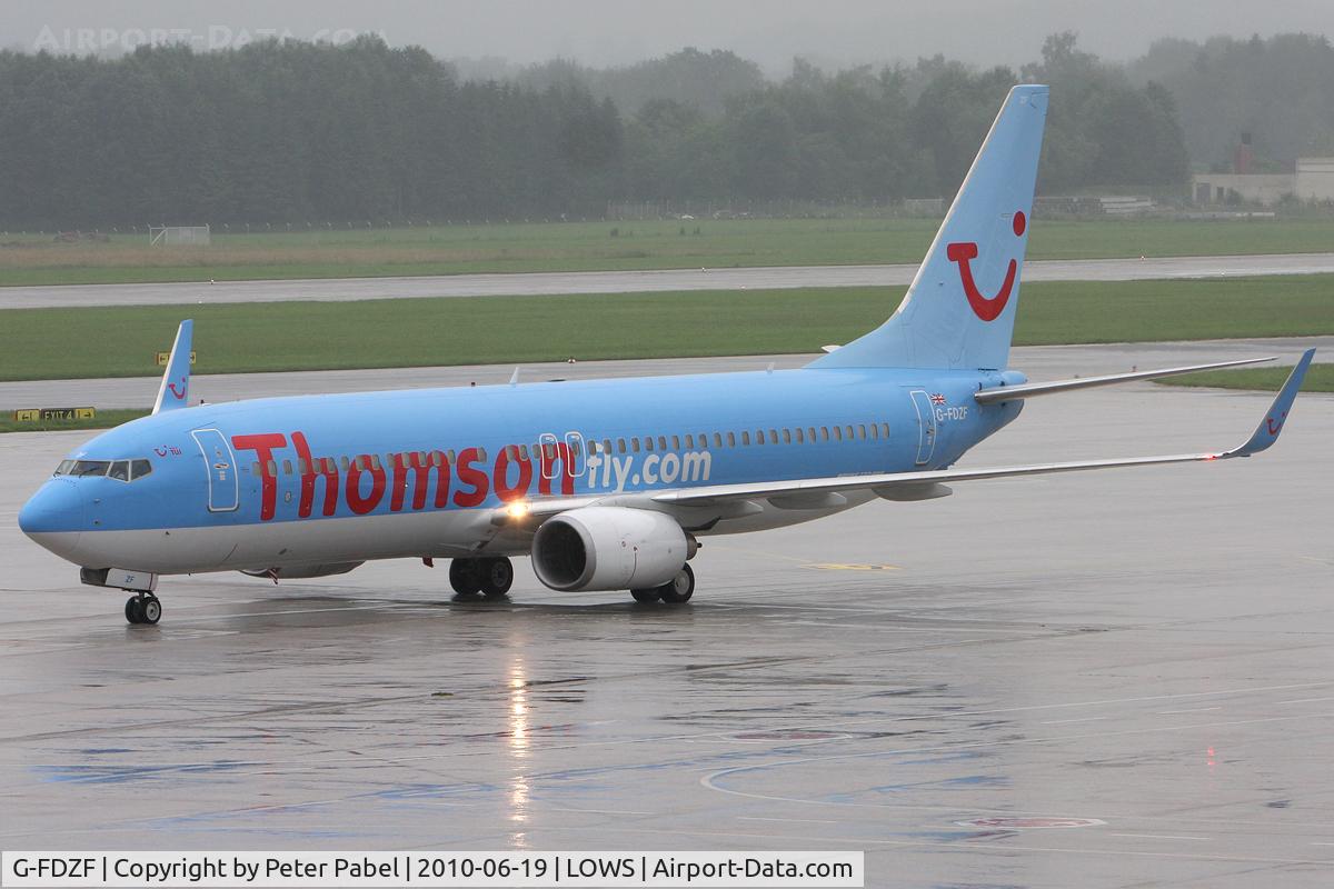 G-FDZF, 2008 Boeing 737-8K5 C/N 35138, SZG