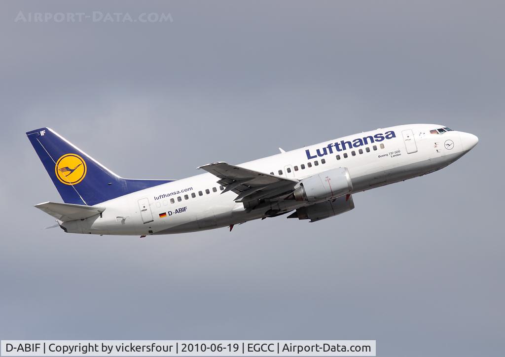 D-ABIF, 1991 Boeing 737-530 C/N 24820, Lufthansa