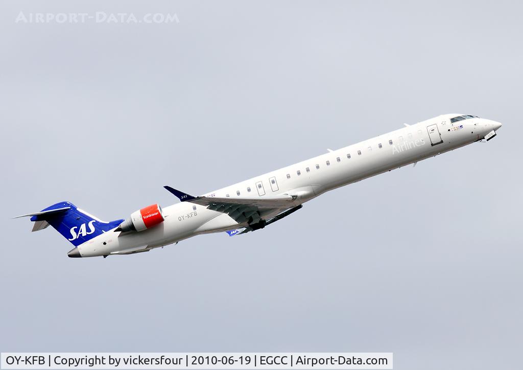 OY-KFB, 2008 Bombardier CRJ-900 (CL-600-2D24) C/N 15211, SAS