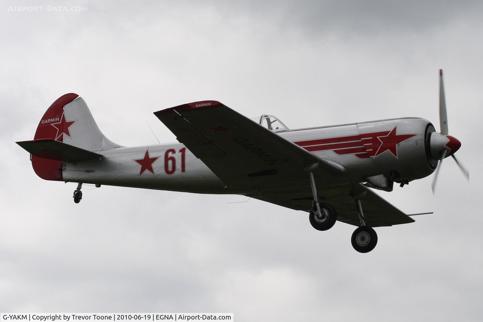 G-YAKM, 1984 Yakovlev Yak-50 C/N 842710, Yakovlev YAK-50, c/n: 842710
