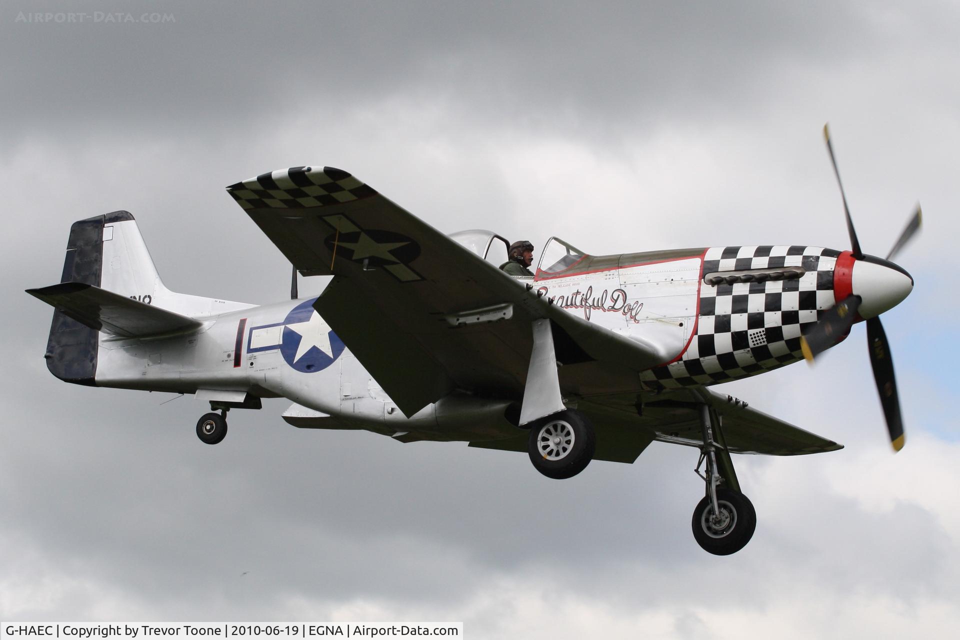 G-HAEC, 1951 Commonwealth CA-18 Mustang 22 (P-51D) C/N CACM-192-1517, MUSTANG P-51D c/n: CACM-192-1517