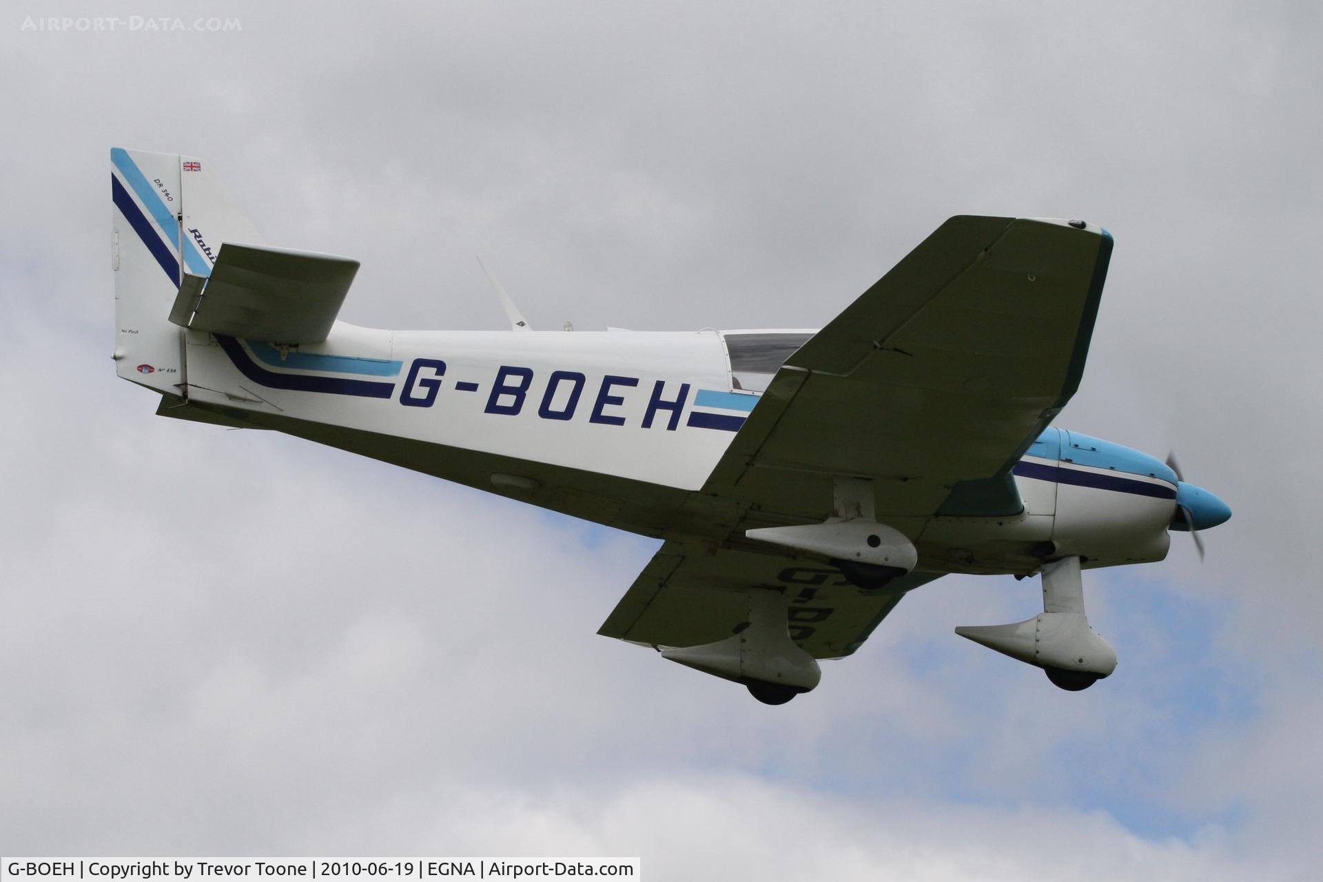 G-BOEH, 1970 CEA DR-340 Major C/N 434, CEA DR340, c/n: 434
