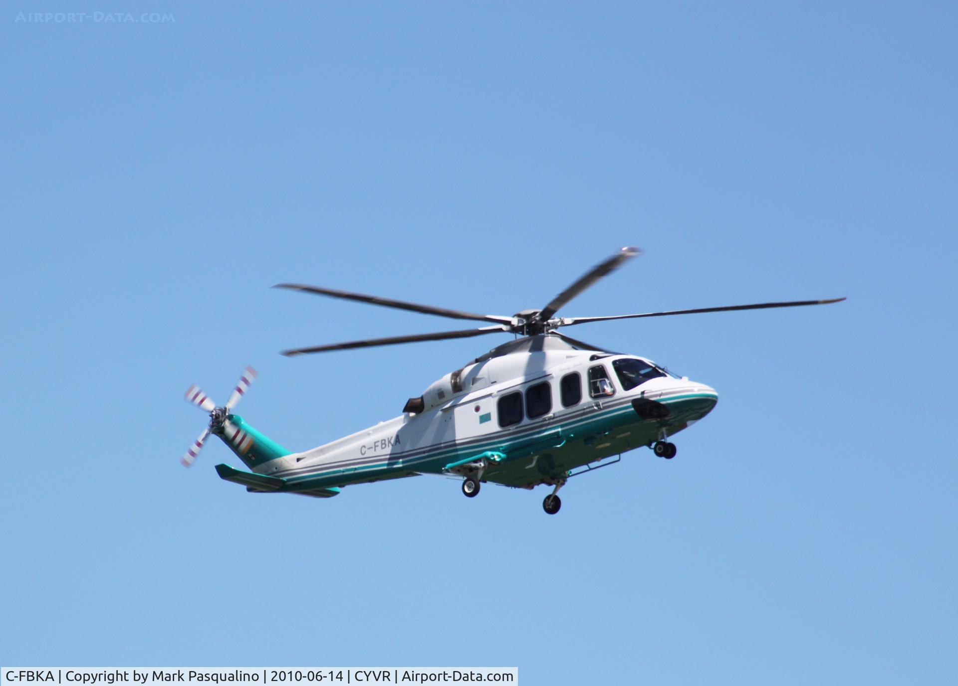 C-FBKA, 2006 Agusta AB-139 C/N 31037, Agusta AB139