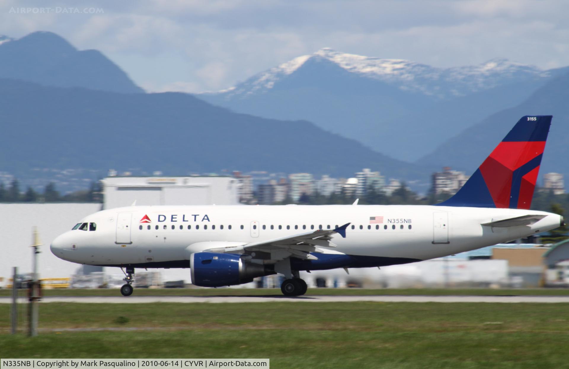 N335NB, 2002 Airbus A319-114 C/N 1662, Airbus A319