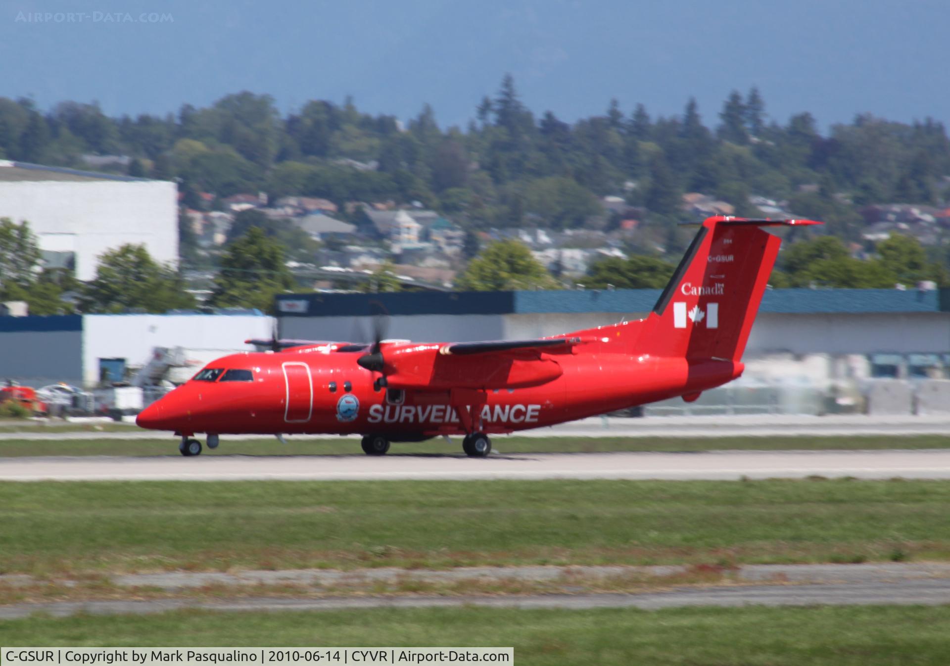 C-GSUR, 1986 De Havilland Canada CC-142 Dash 8 (DHC-8-102) C/N 46, DHC-8-100