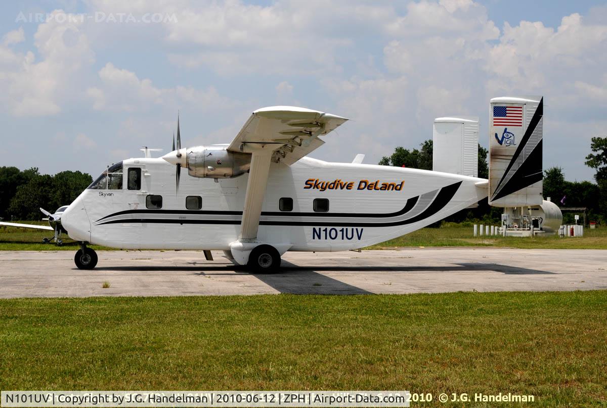 N101UV, 1968 Short SC-7 Skyvan 3 C/N SH.1842, at Zephyrhills FL