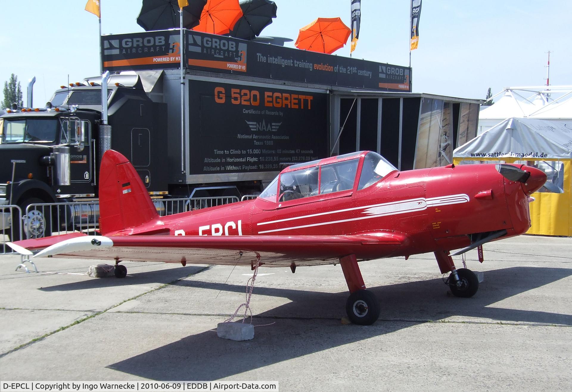 D-EPCL, 1950 De Havilland DHC-1 Chipmunk 22 C/N C1/0137, De Havilland Canada DHC-1 Chipmunk at ILA 2010, Berlin