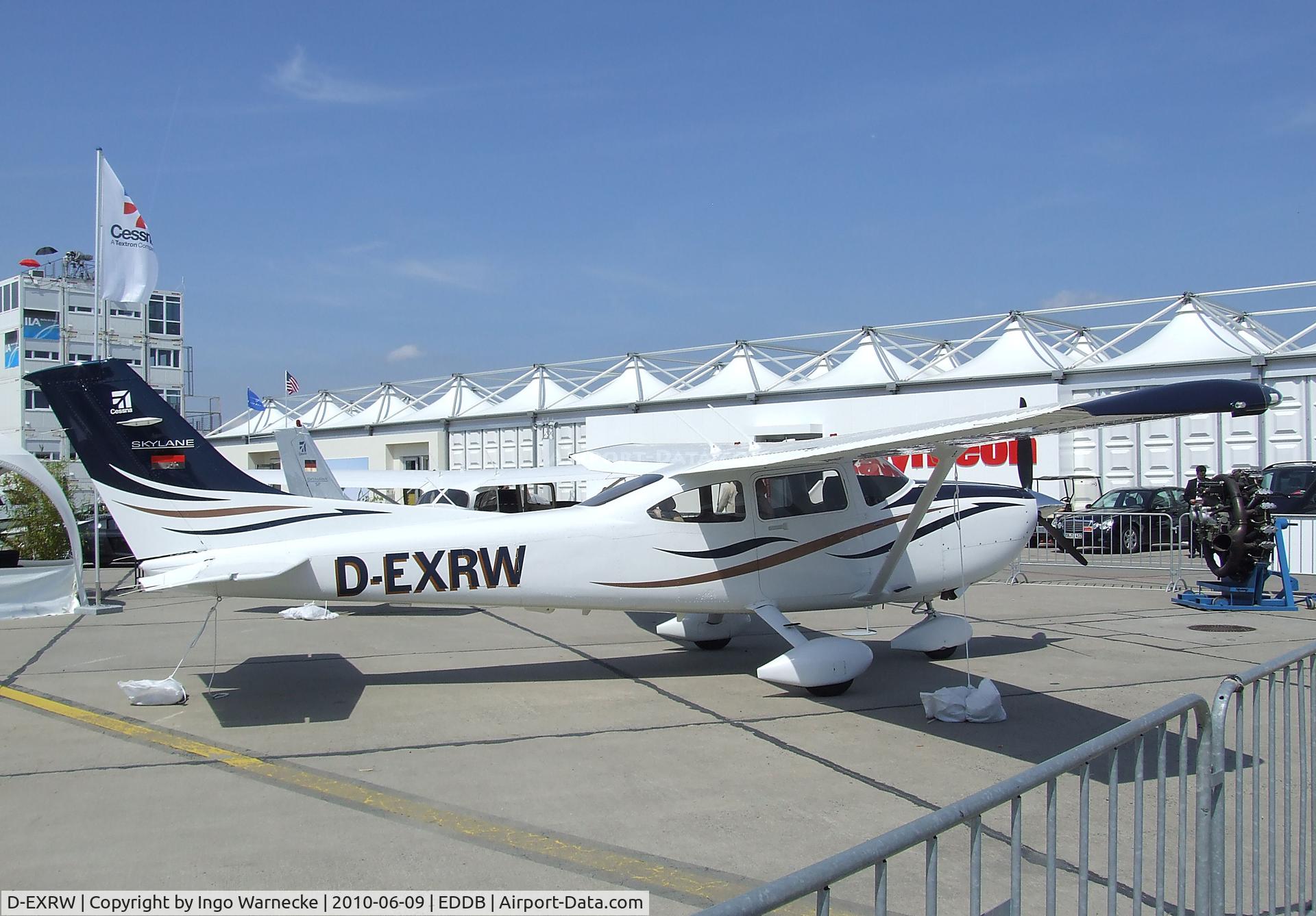 D-EXRW, 2008 Cessna 182T Skylane C/N 18282112, Cessna 182T Skylane at ILA 2010, Berlin
