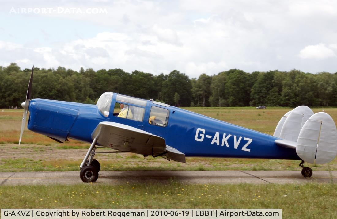 G-AKVZ, 1945 Miles M38 Messenger 4B C/N 6352, 100 YEARS AIRFIELD BRASSCHAAT