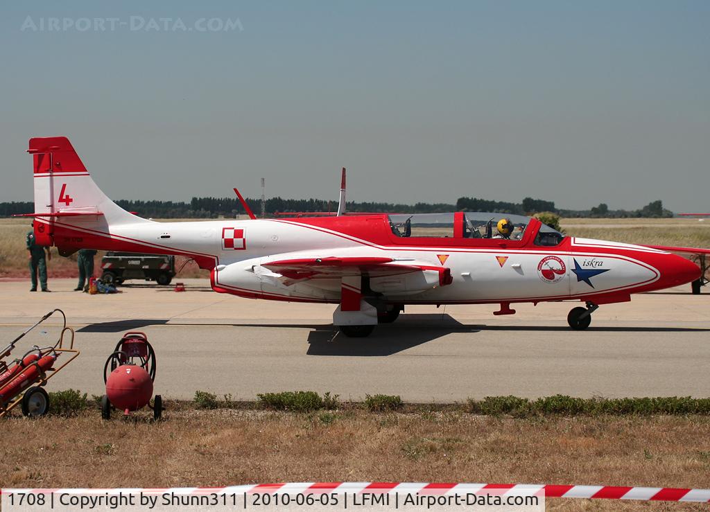 1708, PZL-Mielec TS-11 Iskra bis DF C/N 3H-1708, Participant @ the LFMI Airshow 2010