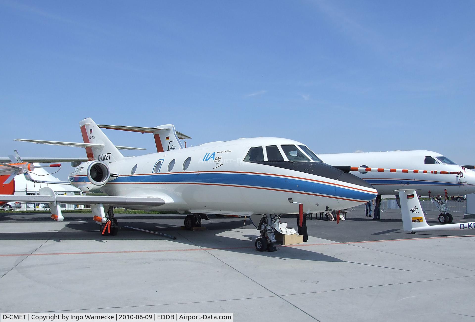 D-CMET, 1976 Dassault Falcon (Mystere) 20E-5 C/N 329, Dassault Falcon 20E-5 research aircraft of the DLR at ILA 2010, Berlin