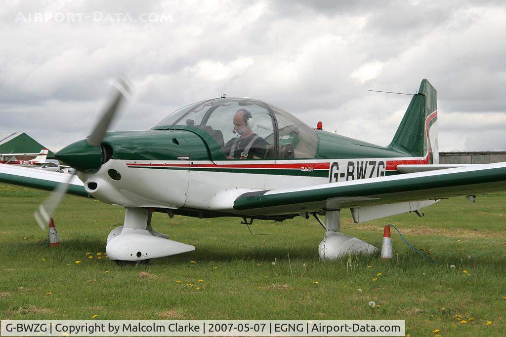 G-BWZG, 1997 Robin R-2160 Alpha Sport C/N 311, Robin R-2160 Alpha Sport at Bagby Airfield in may 2007.