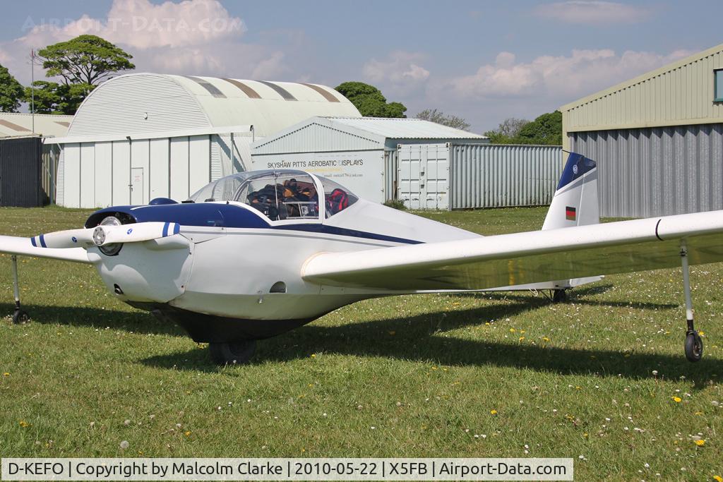 D-KEFO, Scheibe SF-25C Falke C/N Not found D-KEFO, Scheibe SF-25C Falke 1700 at Fishburn Airfield, UK in May 2010.