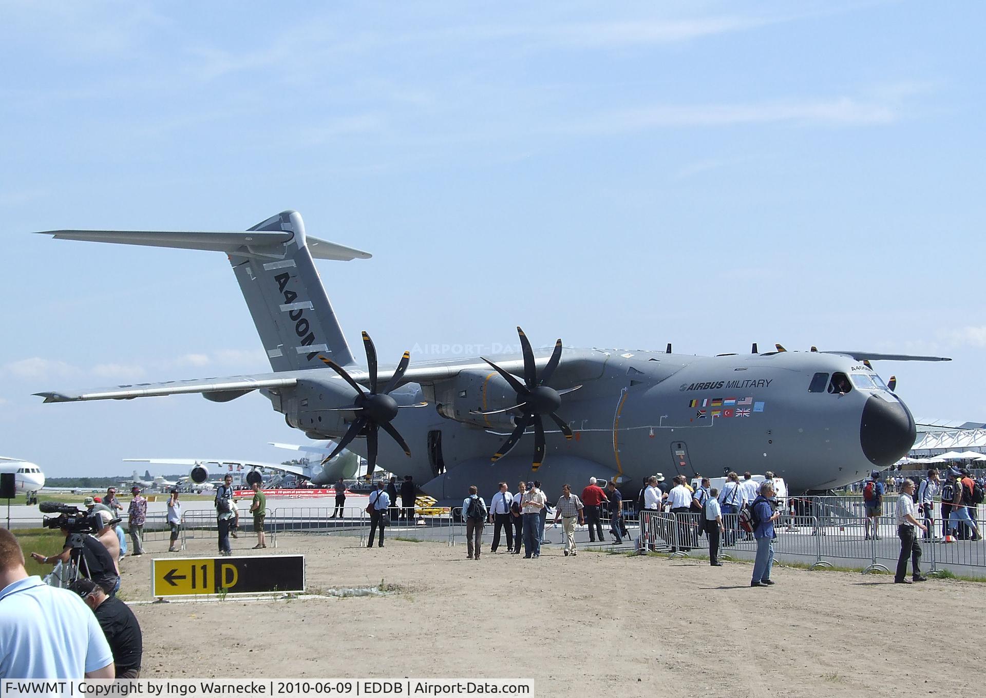 F-WWMT, 2009 Airbus A400M Atlas C/N 001, Airbus A400M (first prototype) at ILA 2010, Berlin