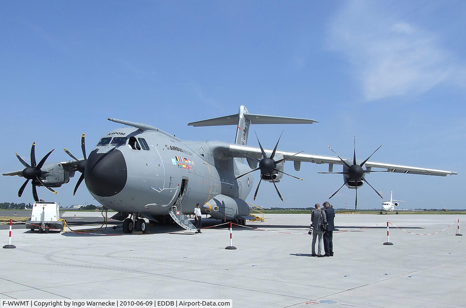F-WWMT, 2009 Airbus A400M Atlas C/N 001, Airbus A400M (first prototype) at ILA 2010, Berlin