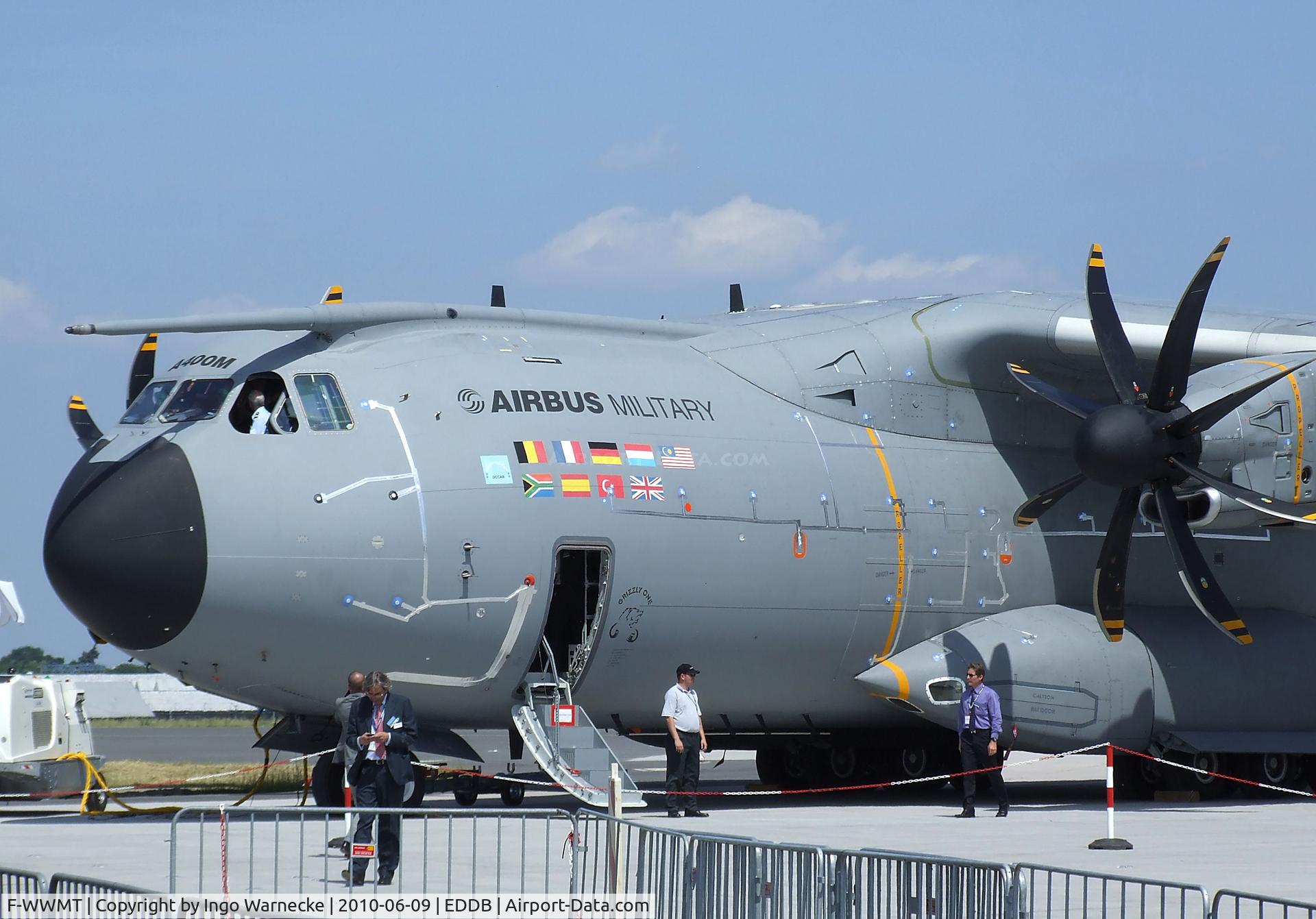 F-WWMT, 2009 Airbus A400M Atlas C/N 001, Airbus A400M (first prototype) at ILA 2010, Berlin