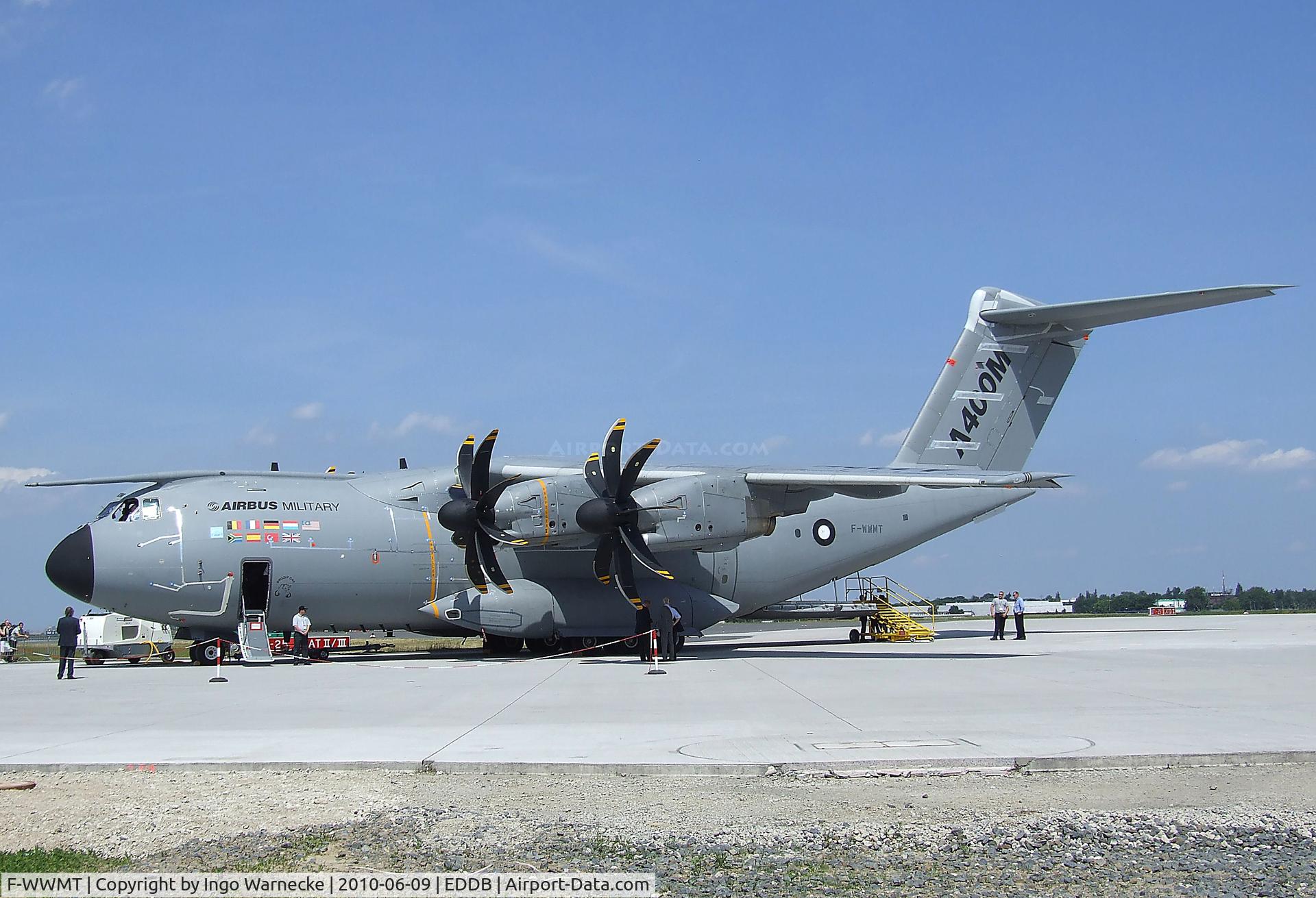 F-WWMT, 2009 Airbus A400M Atlas C/N 001, Airbus A400M (first prototype) at ILA 2010, Berlin