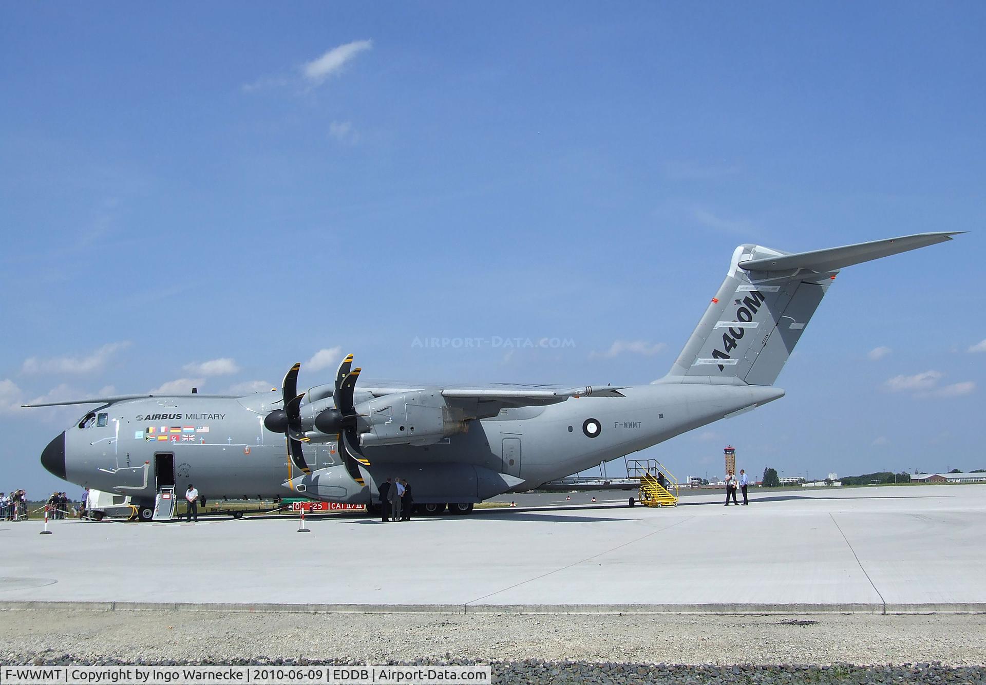 F-WWMT, 2009 Airbus A400M Atlas C/N 001, Airbus A400M (first prototype) at ILA 2010, Berlin