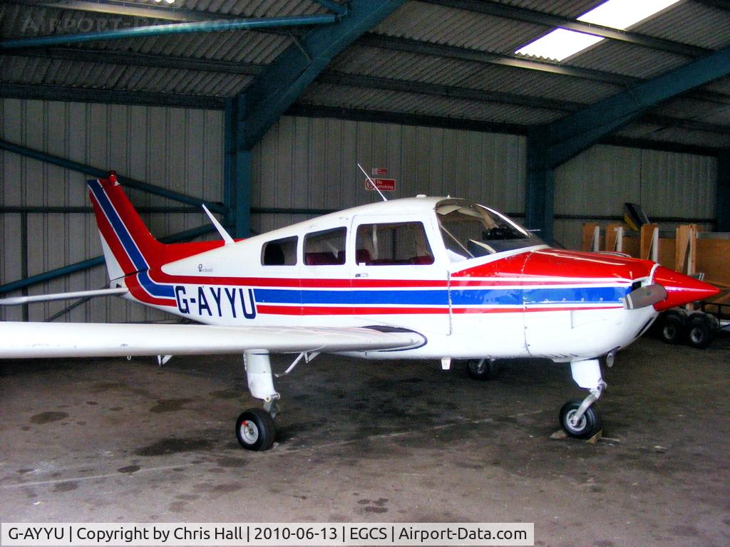 G-AYYU, 1971 Beech C23 Sundowner 180 Sundowner 180 C/N M-1353, privately owned