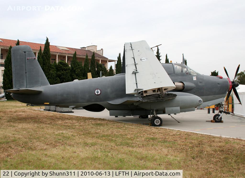 22, Breguet Br.1050 Alize C/N 22, Stored on LFTH Navy Base...