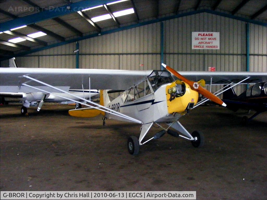 G-BROR, 1943 Piper L-4H Grasshopper (J3C-65D) C/N 10885, White Hart Flying Group