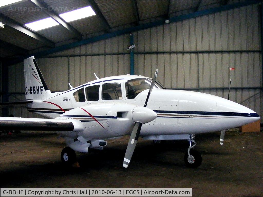 G-BBHF, 1973 Piper PA-23-250 Aztec E C/N 27-7305166, Privately owned