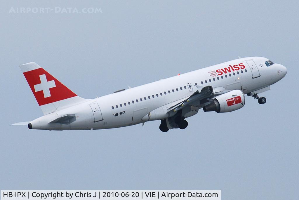 HB-IPX, 1996 Airbus A319-112 C/N 612, Swiss International Air Lines Airbus A319-112