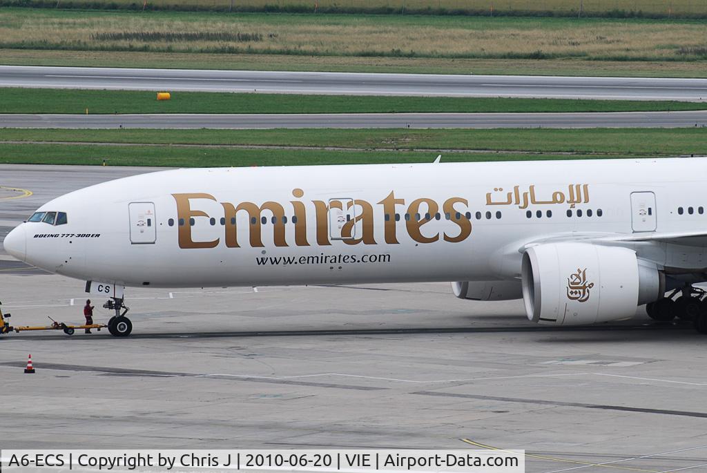 A6-ECS, 2009 Boeing 777-31H/ER C/N 38980, Emirates Boeing 777-31HER