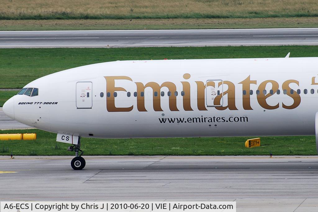 A6-ECS, 2009 Boeing 777-31H/ER C/N 38980, Emirates Boeing 777-31HER