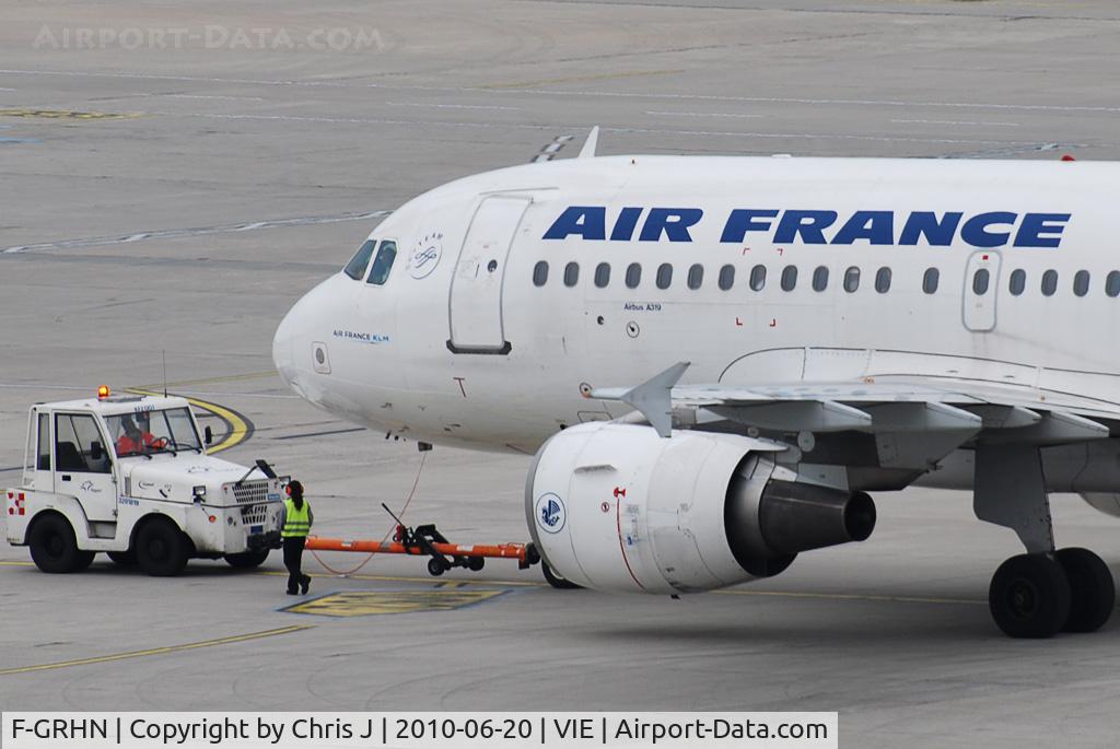 F-GRHN, 2000 Airbus A319-111 C/N 1267, Air France Airbus A319-111