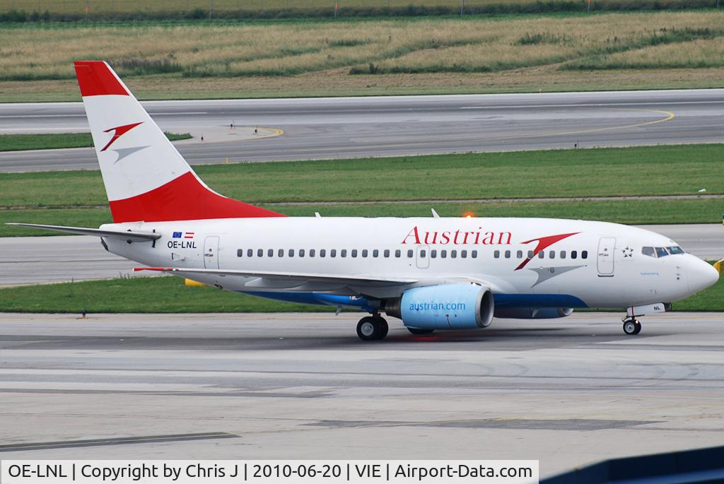 OE-LNL, 2000 Boeing 737-6Z9 C/N 30137, Austrian Airlines Boeing 737-6Z9