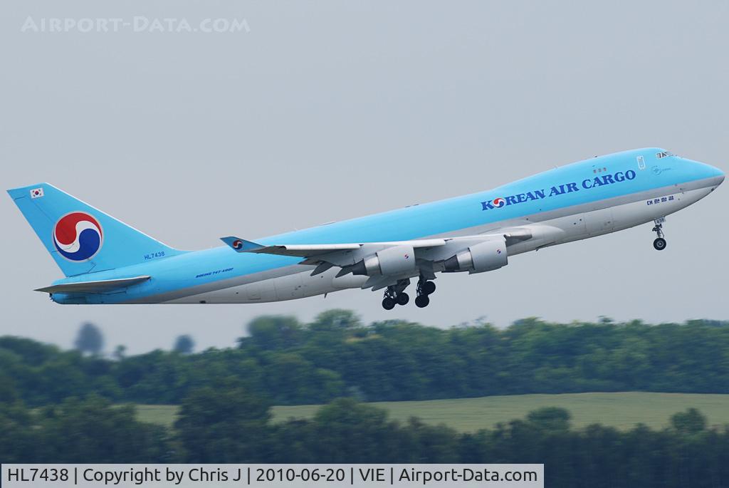 HL7438, 2003 Boeing 747-4B5ERF C/N 33515, Korean Air Cargo Boeing 747-4B5ERF