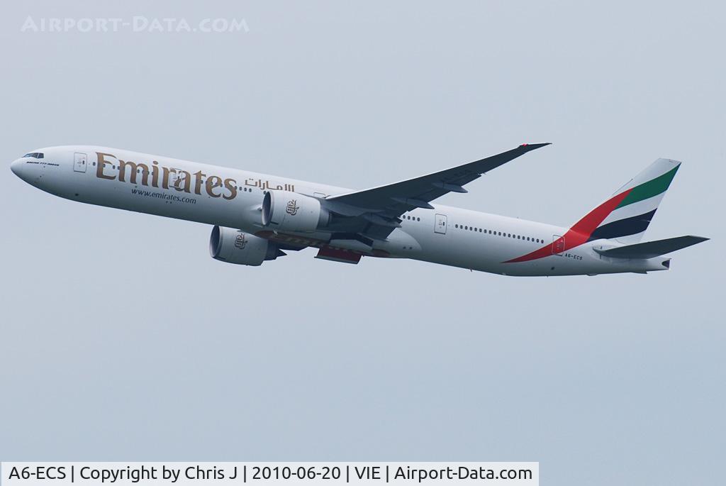 A6-ECS, 2009 Boeing 777-31H/ER C/N 38980, Emirates Boeing 777-31HER