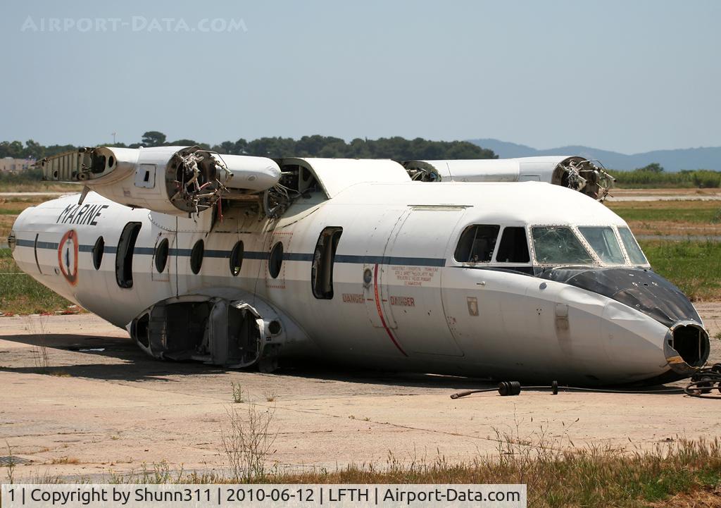 1, Aérospatiale N-262D Fregate C/N 1, Dumped Nord 262ECS at the dumping area of the LFTH Navy Base...