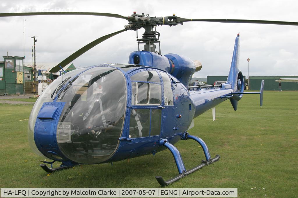 HA-LFQ, 1980 Aerospatiale SA-342L Gazelle C/N 1854, Aerospatiale SA-342L Gazelle at Bagby Airfield in May 2007.