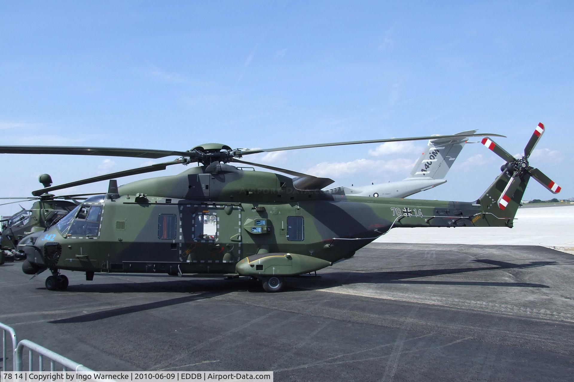 78 14, NHI NH-90 TTH Caiman C/N 1068/TGEA14, NHI NH90TTH of the German army aviation (Heeresflieger) at ILA 2010, Berlin