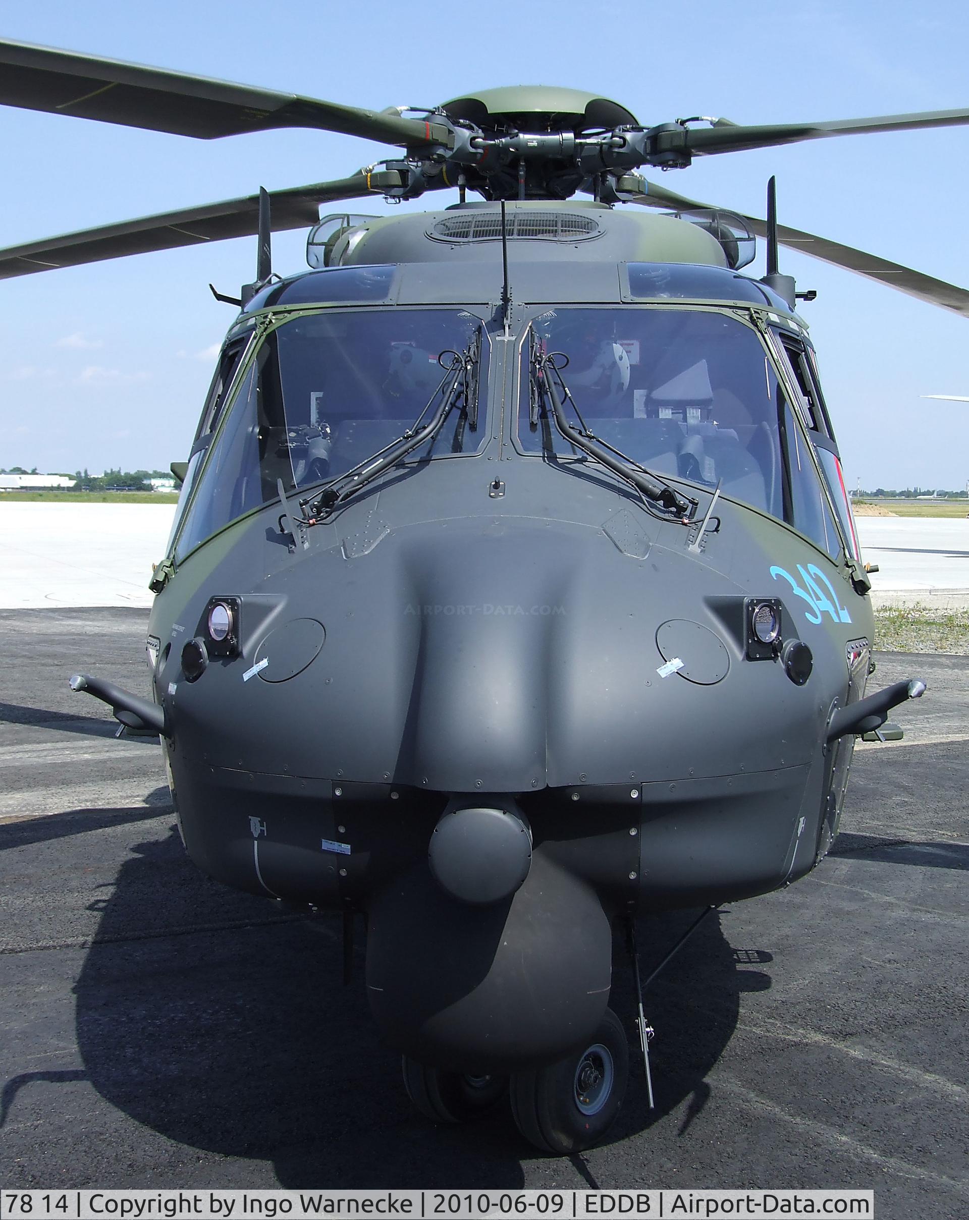 78 14, NHI NH-90 TTH Caiman C/N 1068/TGEA14, NHI NH90TTH of the German army aviation (Heeresflieger) at ILA 2010, Berlin