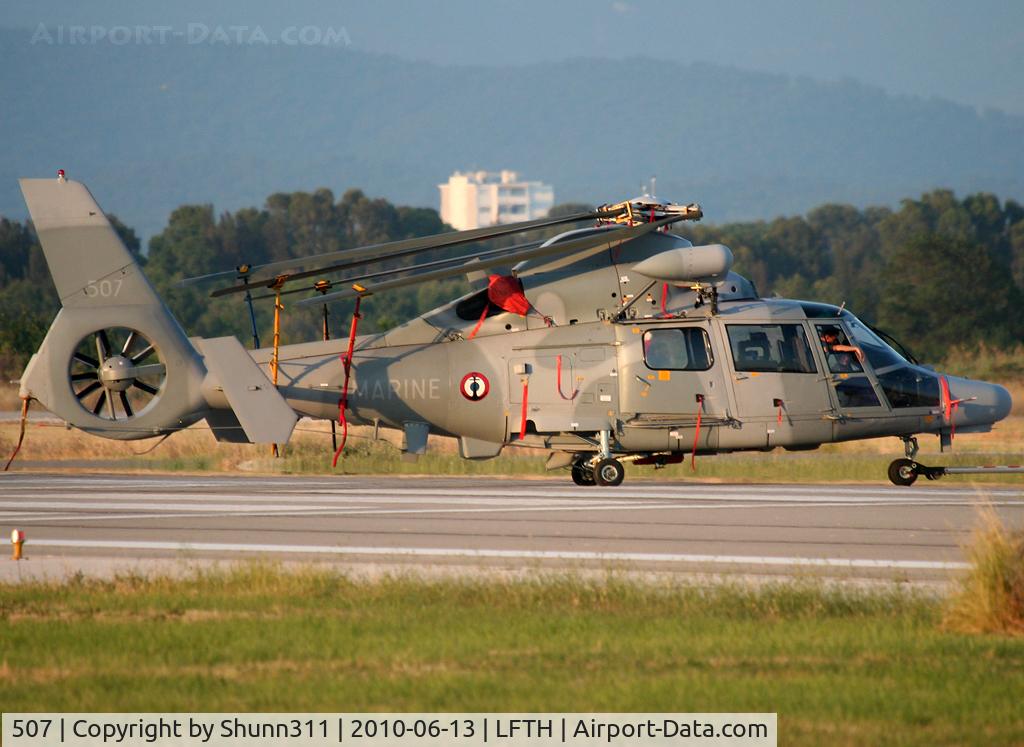 507, Eurocopter AS-565SA Panther C/N 6507, Displayed Panther during LFTH Open Day 2010...