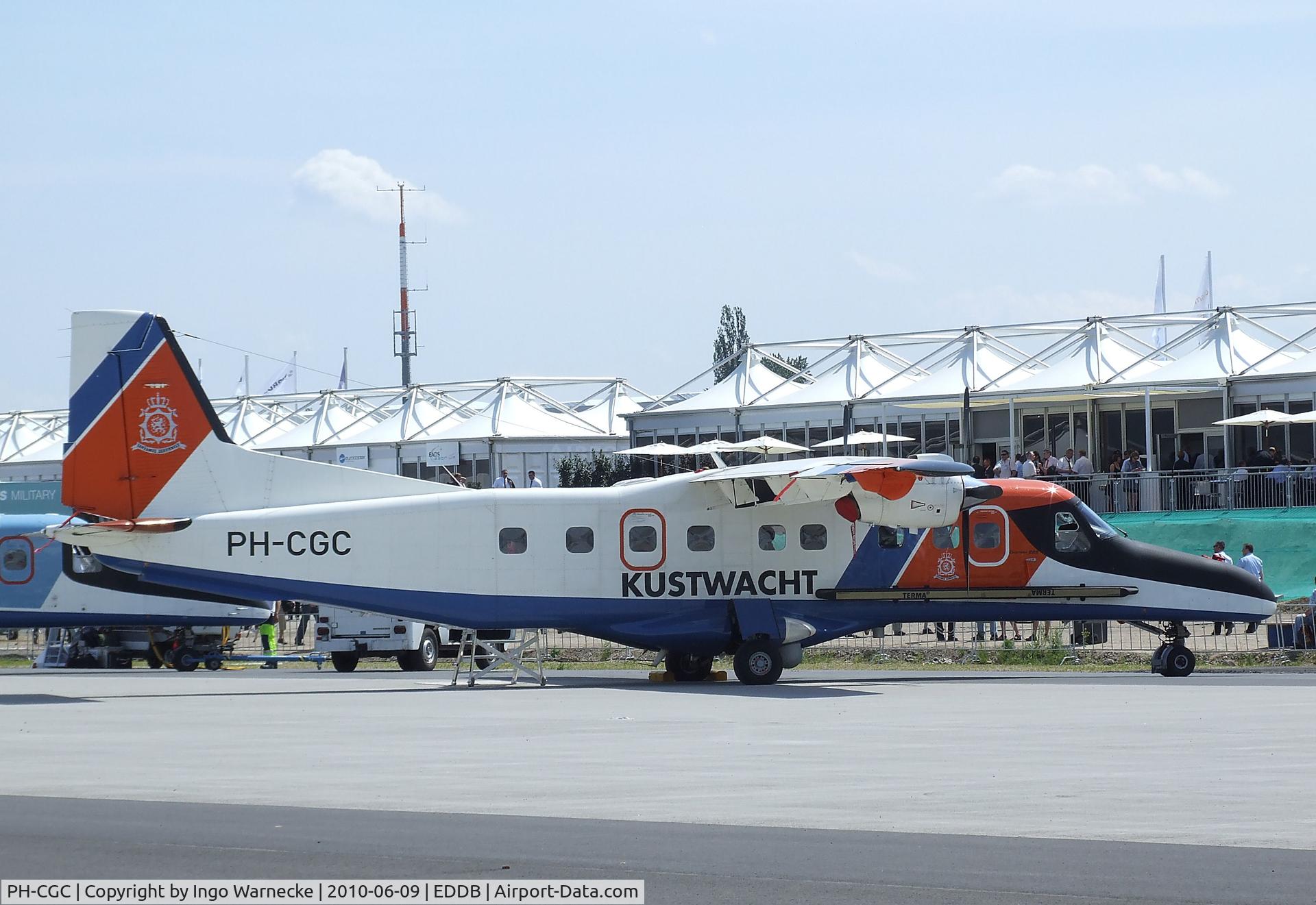 PH-CGC, 1990 Dornier 228-212 C/N 8183, Dornier Do 228-212 of the Dutch Coastguard (Kustwacht) at ILA 2010, Berlin