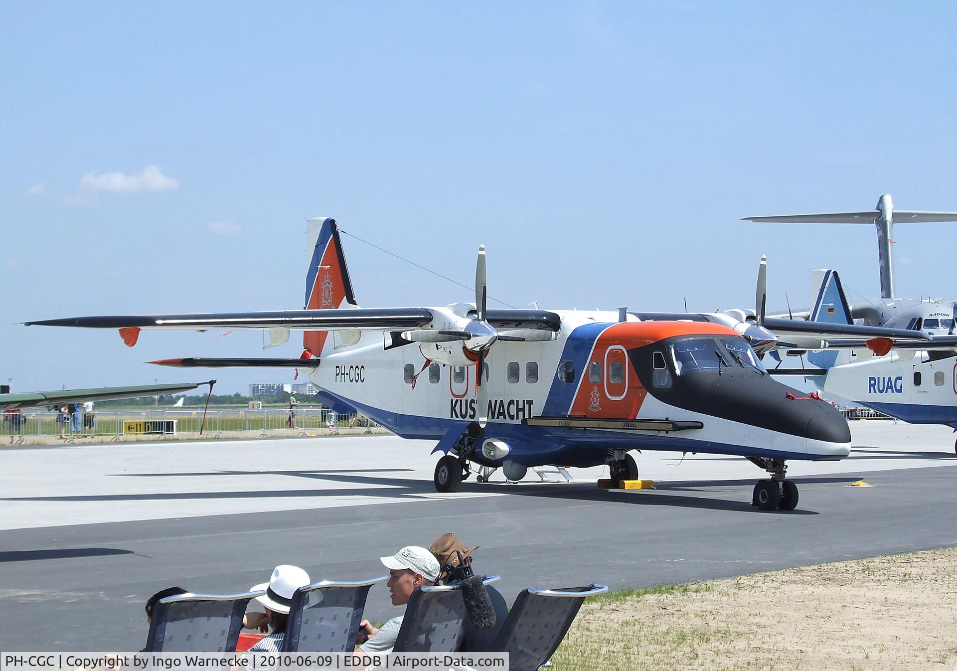 PH-CGC, 1990 Dornier 228-212 C/N 8183, Dornier Do 228-212 of the Dutch Coastguard (Kustwacht) at ILA 2010, Berlin